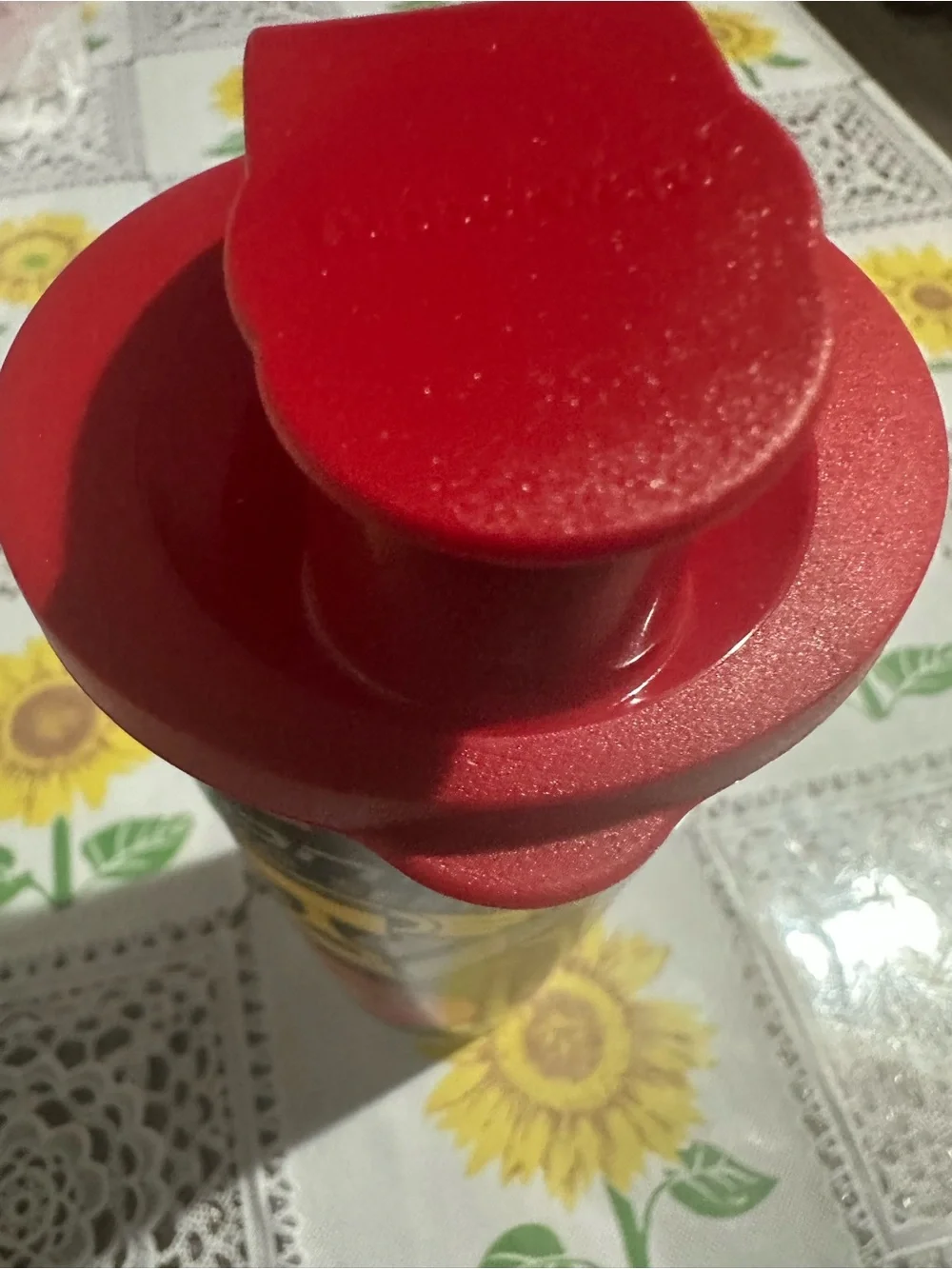 Tupperware Kids Cars Cup and Snack Container - Red, Yellow, Black, White